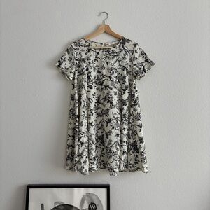 LUSH || Printed Babydoll Dress || XS